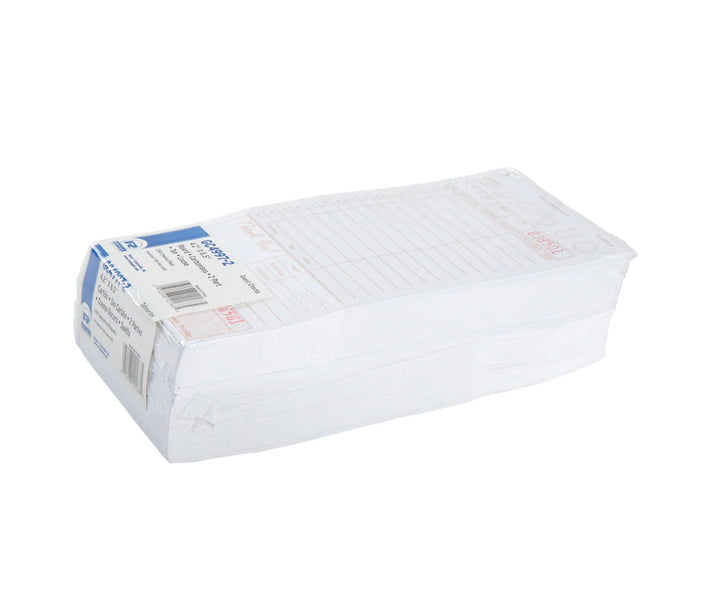 Guest Check, 15 Lines, Tan, 2 Ply Carbonless, Heavyweight, Loose, 8/250