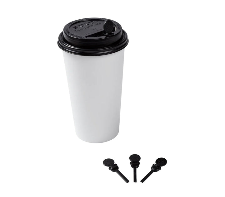 Black Circle Beverage Plugs - 2000