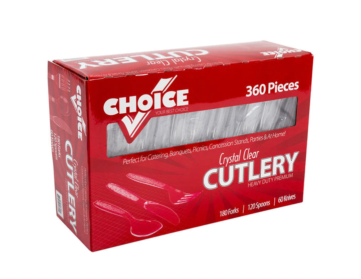 Heavy PS S601, Clear, 4 Retail BX/CS, 180-FK, 120-TS, 60-K, 20pcs/Bag - 360 pcs