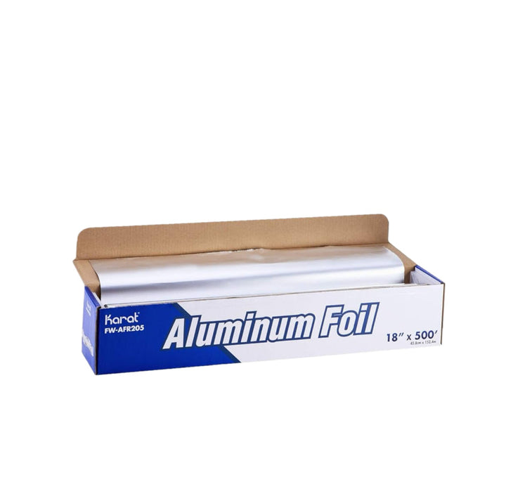 Aluminum Foil Roll, Standard Weight, 18" x 500', 1 Roll