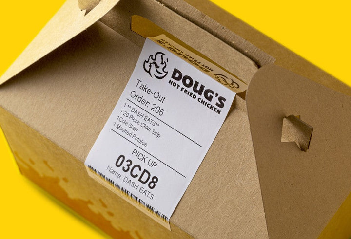 Adhesive (Sticky) Thermal Paper 40mm" x 270'x 1" Core, BPA Free, 12 Rolls