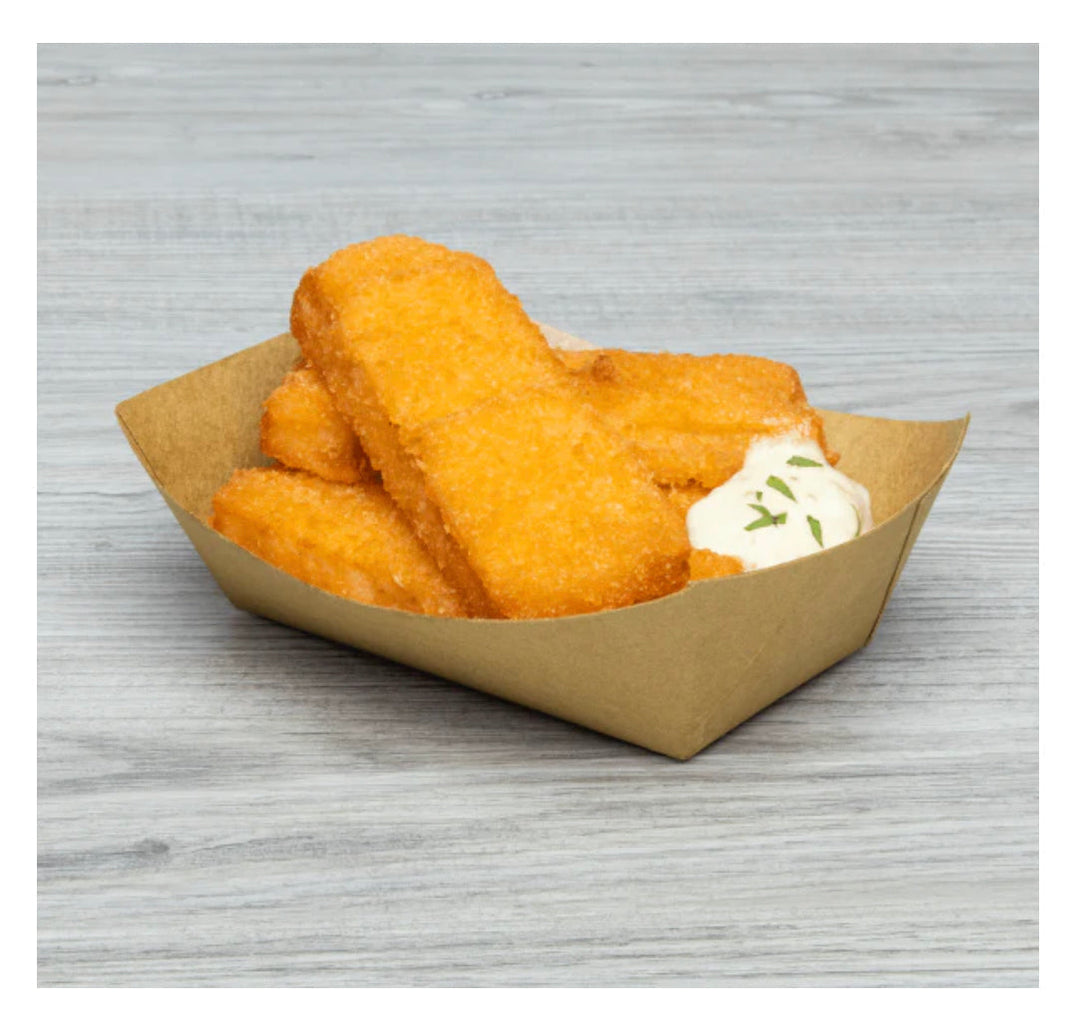 Food Tray, 1 lb, Kraft - 1,000 pcs