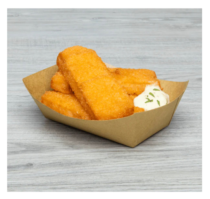 Food Tray, 1 lb, Kraft - 1,000 pcs