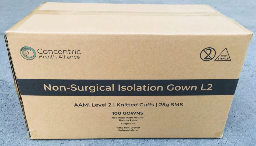 CHA Disposable Isolation Gown AAMI Level 2