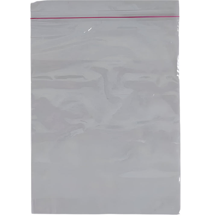 7" x 7" + 3"LP 1.25 mil PP Lip and Tape Resealable Bag, 1000/CS