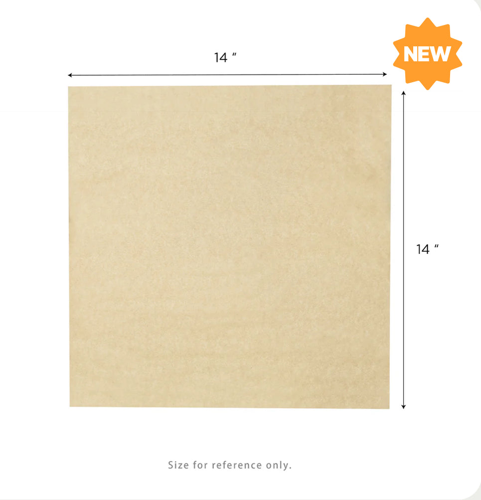 Deli Wrap / Paper Liner Sheets, 14" x 14" Kraft - 4,000 sheets