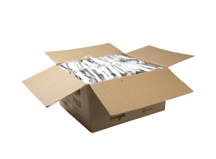 Cutlery Kit, PP, 4 Piece Black Medium Heavy Weight (F,K,S,Nap), 500 Kits