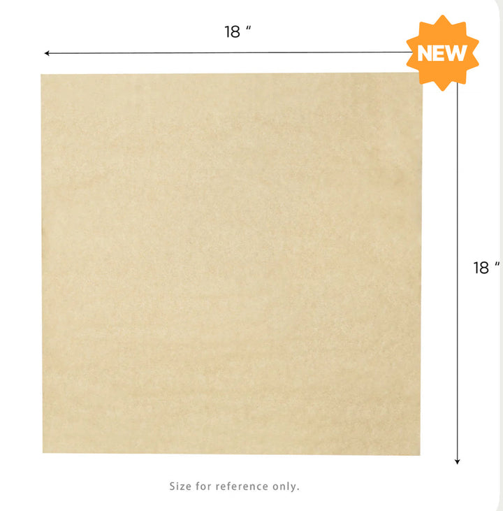 Deli Wrap / Paper Liner Sheets, 18" x 18" Kraft - 3,000 sheets