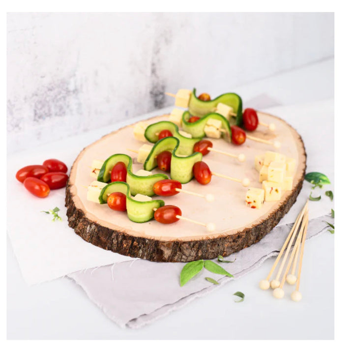 Bamboo Pick, Natural, 6" - 100 pcs