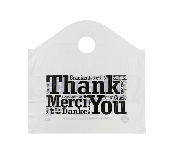 19" x 18" x 9.5" Wave Top Handled Multilingual Bags - 500