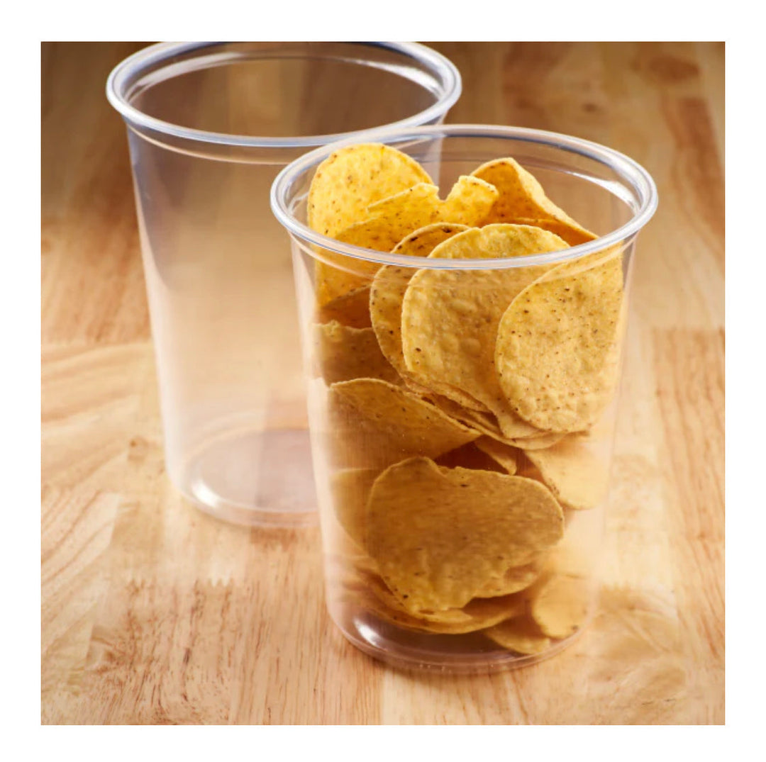 Bulk Lightweight Deli Containers, 32 oz, PP Plastic - 500 pcs