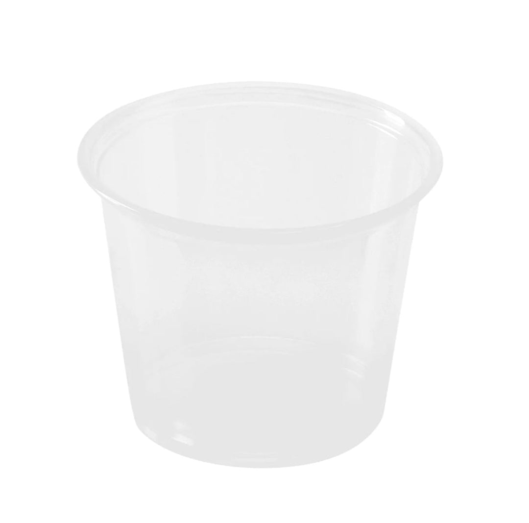 5.5 oz Portion Cups,  PP Plastic, Clear - 2,500 pcs