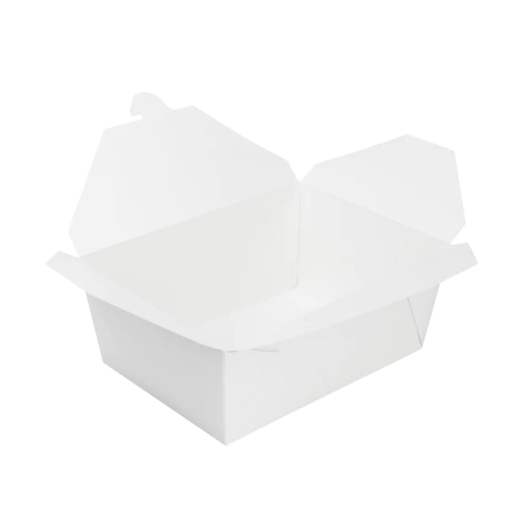 Fold-To-Go Box #8, 48 fl oz, White - 300 pcs