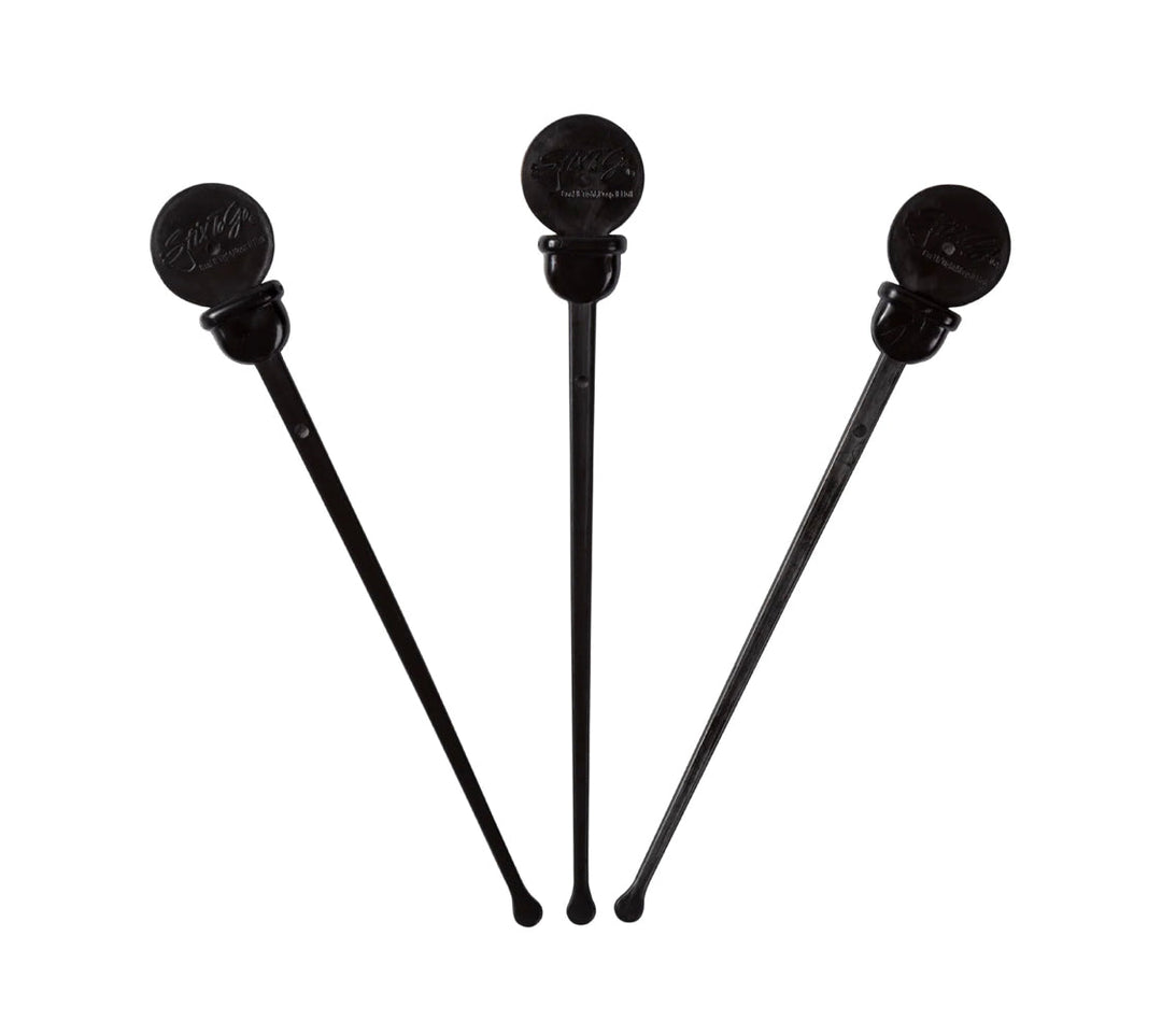 4.75" Black Stir Stix Plugs - 2000