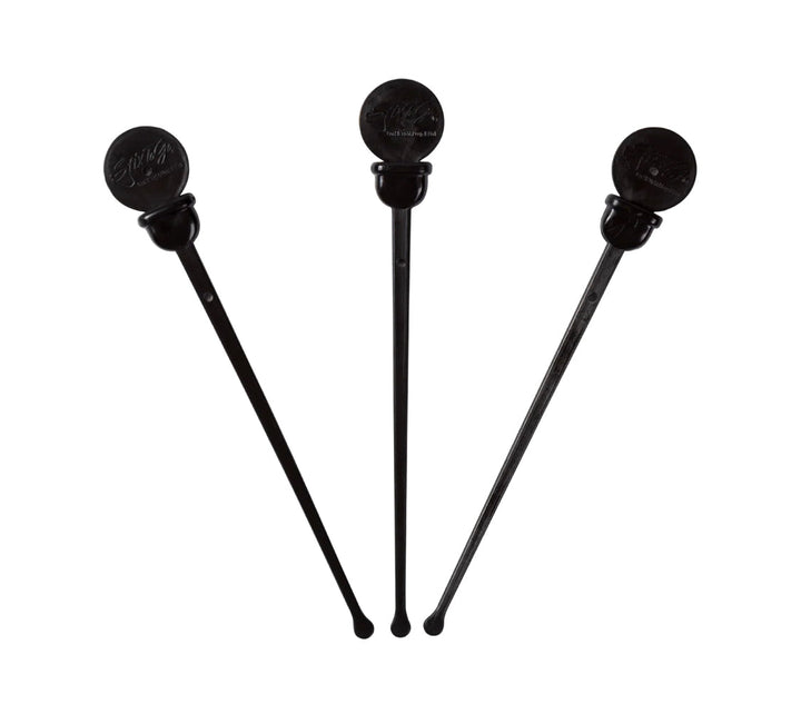 4.75" Black Stir Stix Plugs - 2000