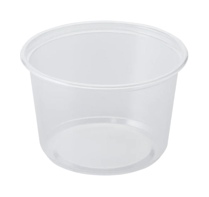 Bulk Lightweight Deli Containers, 16 oz, PP Plastic - 500 pcs