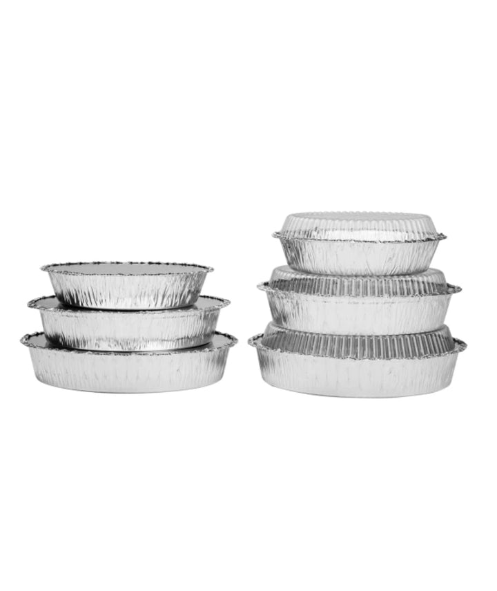9" OPS Dome Lids for Foil Containers - 500 pcs