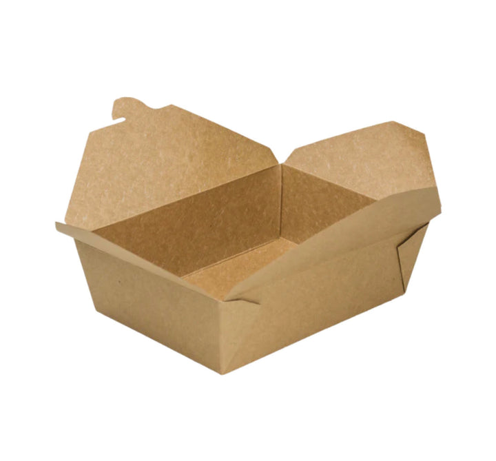 Fold-To-Go Boxes #8, 48 fl oz, Kraft - 300 pcs