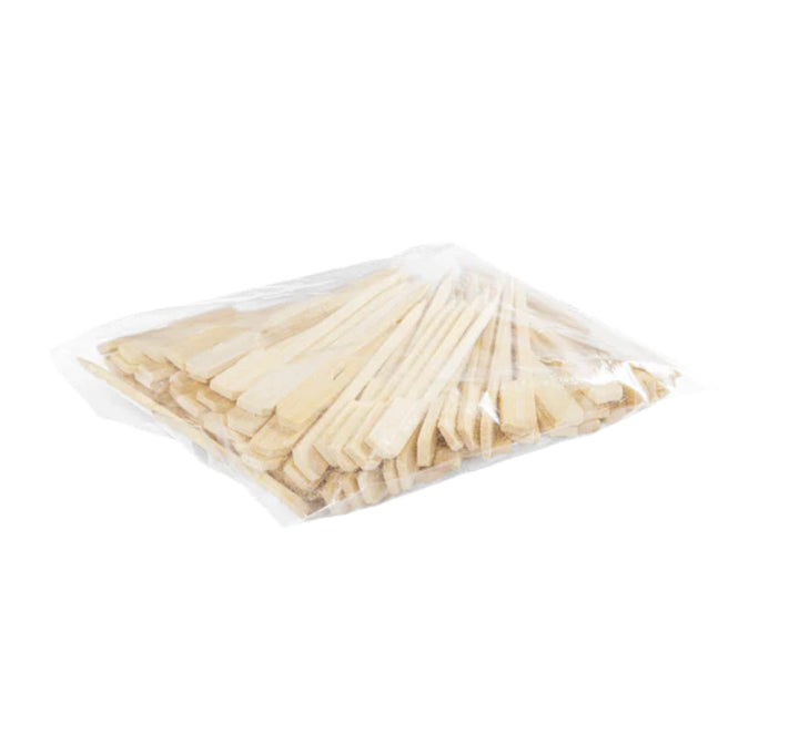 Bamboo Paddle Skewer, 3.5" - 100 pcs