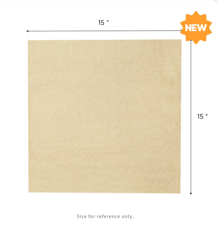 Deli Wrap / Paper Liner Sheets, 15" x 15" Kraft - 3,000 sheets