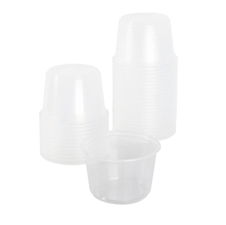 Bulk Lightweight Deli Containers, 16 oz, PP Plastic - 500 pcs