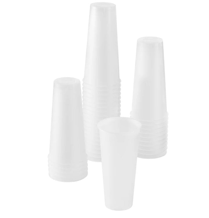 24 oz Tall Premium PP Cup, (90mm), Matte - 500 Pcs