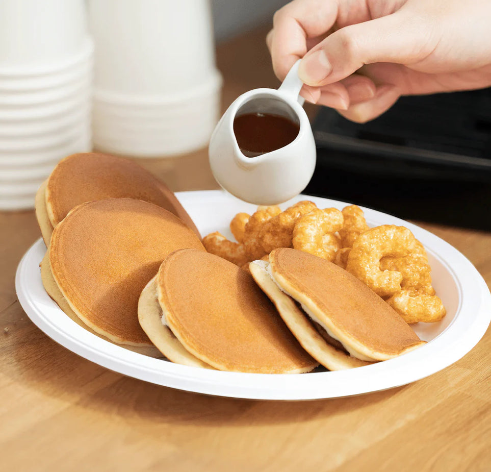 9" Mineral Filled PP Plate, Round, 1-compartment, White - 500 Pcs