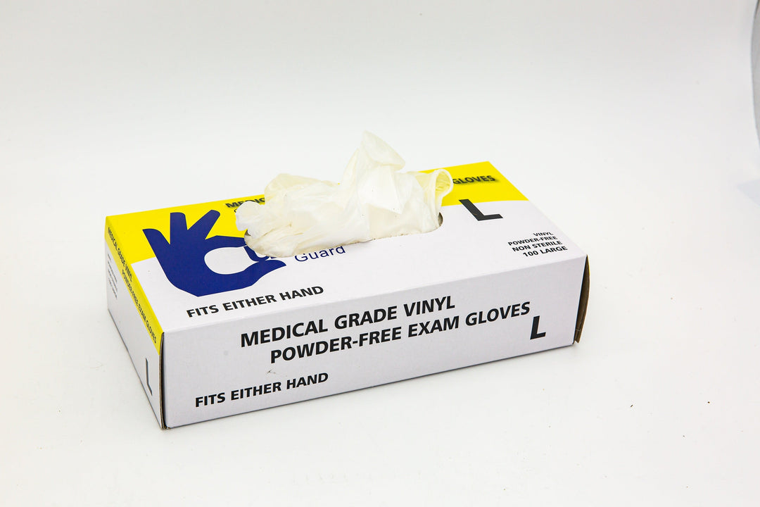 Cureguard Vinyl Exam Gloves