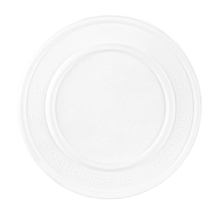 20oz Paper Food Container Paper Lids (127mm) - 600 pcs