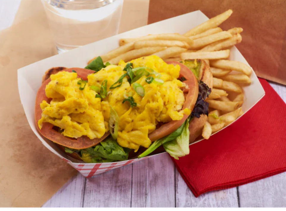 Food Tray, 3 lb, Shepherd's Check (Red) - 500 pcs