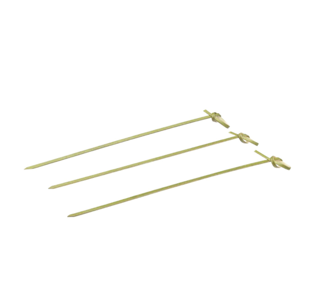 Bamboo Knot Skewer, 7" - 100 pcs