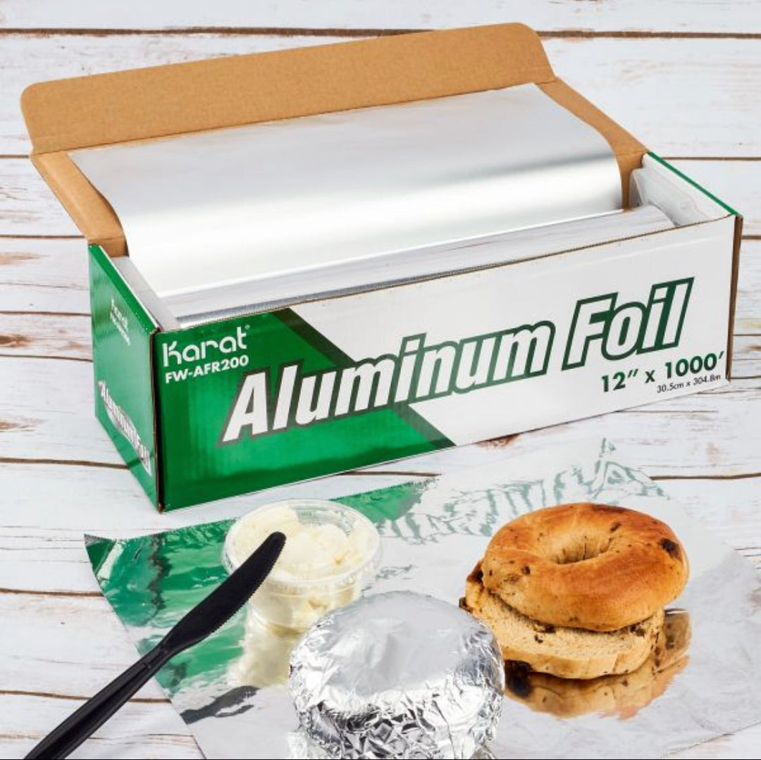 Aluminum Foil Roll, Standard Weight, 12" x 1000', 1 Roll
