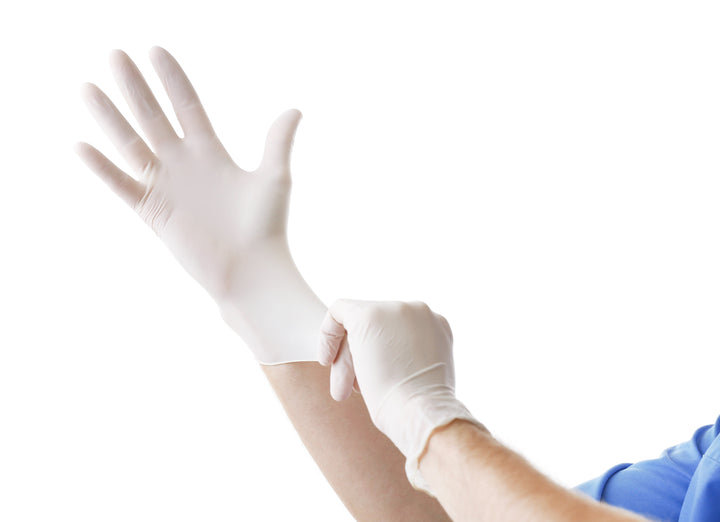 Tekmedic Latex Exam Gloves 5-6mil