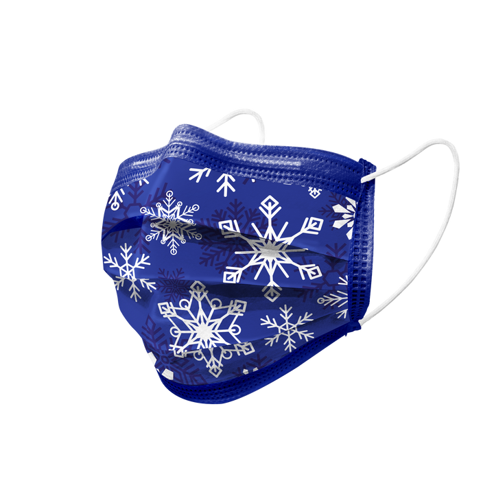 Designer Disposable 3-ply Holiday Themed Loop Face Masks Level 1