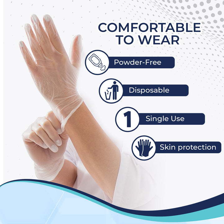 Vinyl Exam Gloves