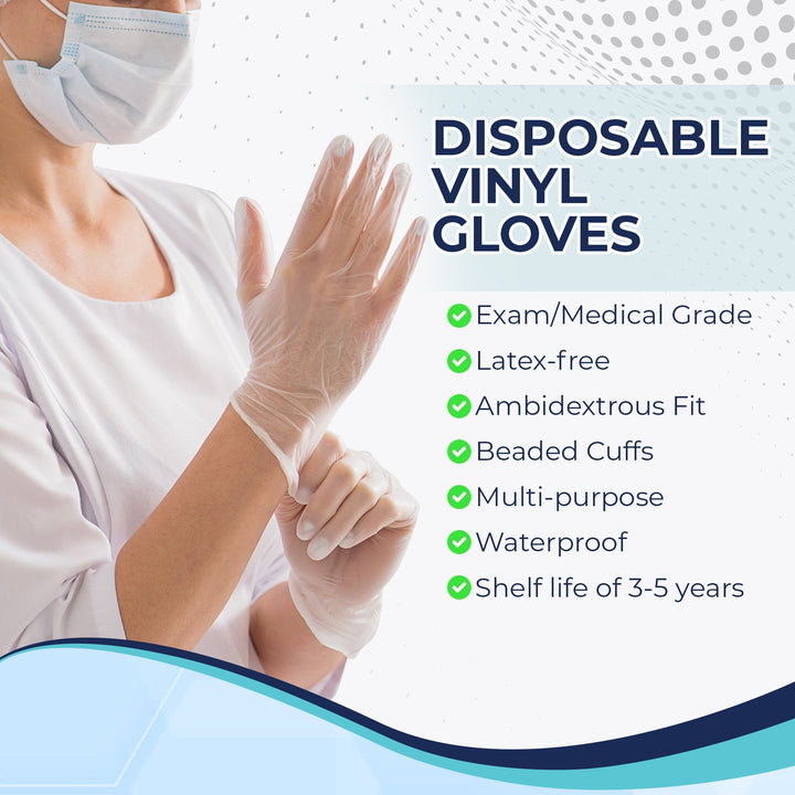 Vinyl Exam Gloves