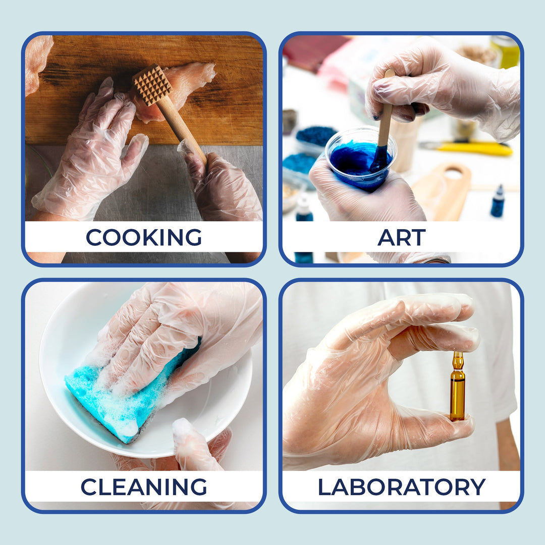 Vinyl Gloves for General or Food Grade Use