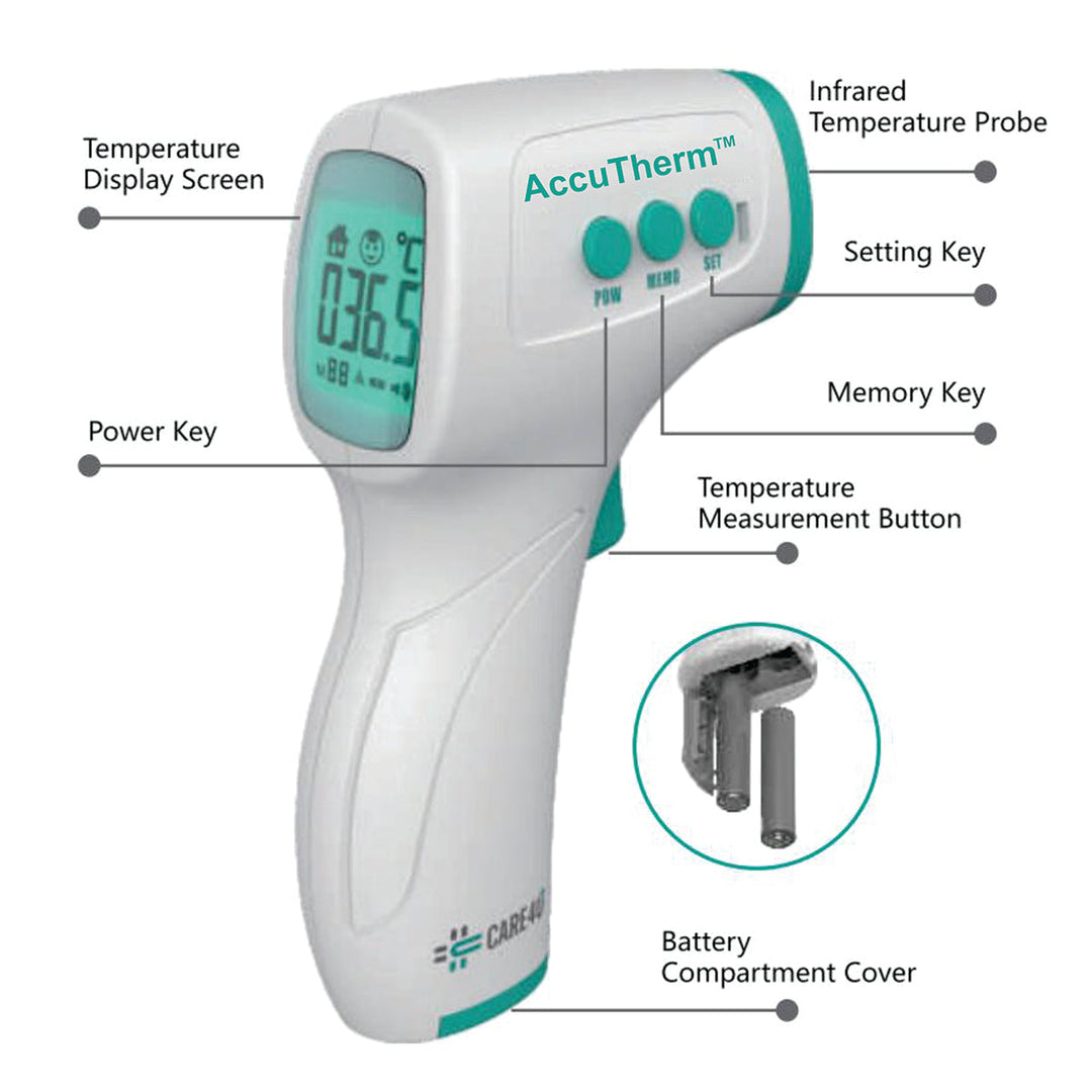Infrared Thermometer Thermal No-contact Forehead Thermometer