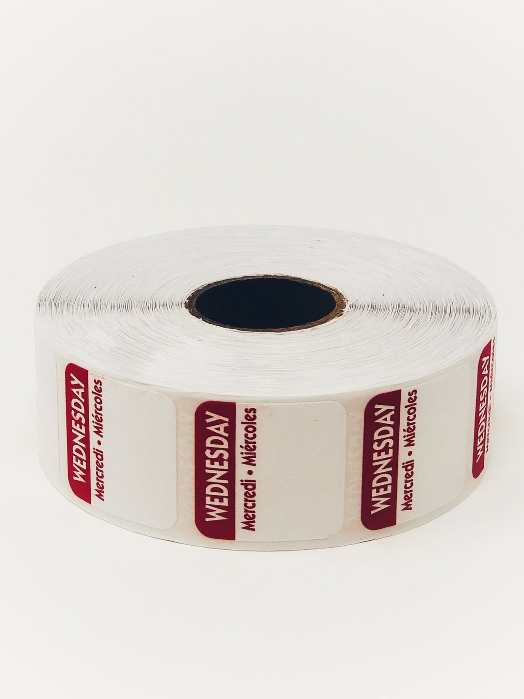 Food Rotation Labels, Wash-Away Day of Week - 1000 pcs/roll