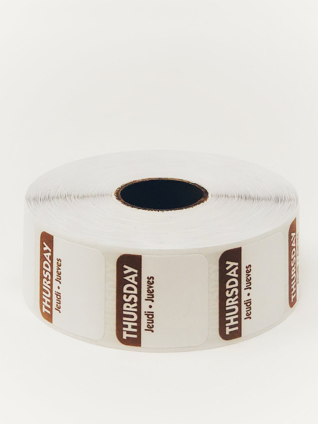 Food Rotation Labels, Wash-Away Day of Week - 1000 pcs/roll